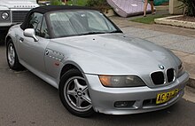 1997 BMW Z3 (E36-7) convertible (27020958151).jpg