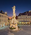 Dreifaltigkeitssäule am Hauptplatz