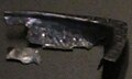 Hjørne af en sølvtallerken - muligvis del af et nadversæt