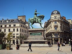 Statue of Joan of Arc.