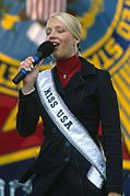 2001: Kandace Krueger, que competiu como Miss Texas USA