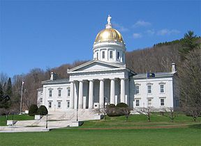 Tinghúsið í Montpelier (The Vermont State House)