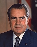 Voormalig Vicepresident Richard Nixon uit Californië[1] Republikeinse Partij