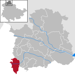 Läget för kommunen Sollstedt i Landkreis Nordhausen