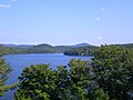 View of the lake