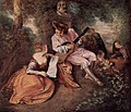 't Leefdesleed (ca 1717) Jean Antoine Watteau