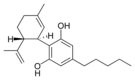 Strukturformel Cannabidiol