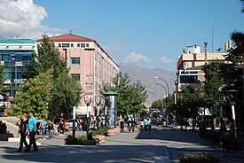 Praça do centro de Erzincan