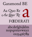 Berthold Garamond (1972)