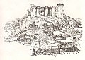 La forteresse de Gori en 1642, par le missionnaire italien Cristoforo di Castelli