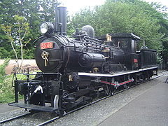 Japon, 1897, locomotive type American 220.