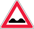 Uneven road