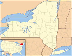 West Valley is located in New York