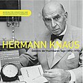 Hermann Knaus overleden op 22 augustus 1970