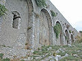 Structure de soutènement du temple