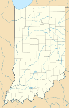 Location of Billie Creek Covered Bridge is located in Indiana