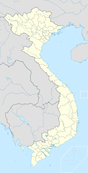 Map showing the location of U Minh Thượng National Park