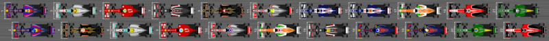 Schéma de la grille de qualification du Grand Prix du Japon 2013