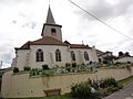 L'église Sainte-Libaire.