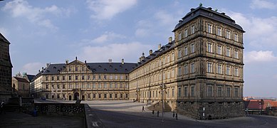 La nueva residencia de los obispos en Bamberg, construida entre 1697 y 1703 por Lothar Franz von Schönborn