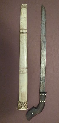 A luwuk sword from Central Java.