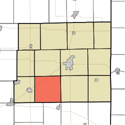 Location in Jay County