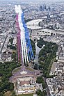 Am 10. Juli 2018 überfliegen die Red Arrows beim RAF100 Flypast London KW 35 (ab 26. August 2018)