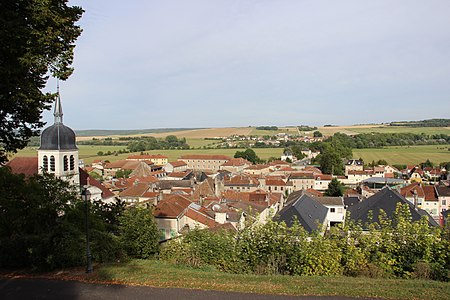 Vue générale sur la ville.