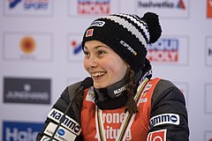 Silje Opseth bei der Nordischen Ski-WM in Seefeld (2019)