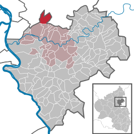 Kaart van Arzbach