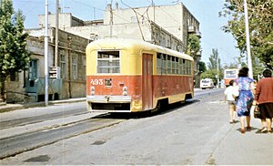 1987-ci ildə Bakı tramvayı