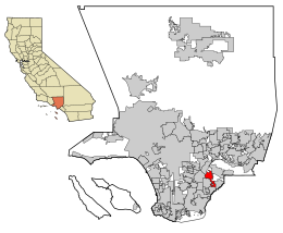 Santa Fe Springs – Mappa