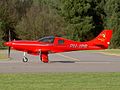 Lancair 360 (PH-JPR) en el Aeropuerto Internacional de Breda, Países Bajos.