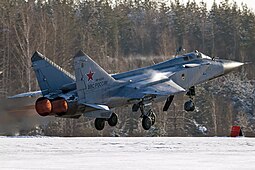 Venäjän ilmavoimien MiG-31BM vuonna 2013.