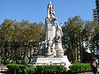 Monumento a Nicolás Avellaneda na praza de Alsina