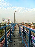 Outer view of the Behala Chowrasta metro station
