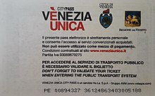 Venezia Unica Card