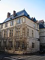 Façades sur rues de l'hôtel d'Haussonville à Nancy