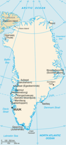 Groenlandia - Mappa