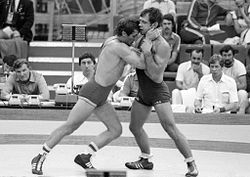 Kocsis Ferenc (balra) az 1980. évi nyári olimpiai játékokon