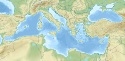 365 Crete earthquake is located in Mediterranean