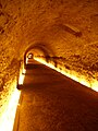 Túnel no antigo circo romano de Tarragona