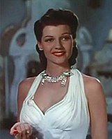 Rita Hayworth como Doña Sol des Muire em "Blood and Sand" (1941).