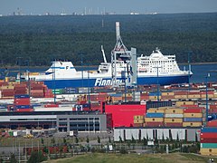 FINNMAID im Hafen Vuosaari