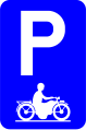E9i: Parking reserved for motorcycles