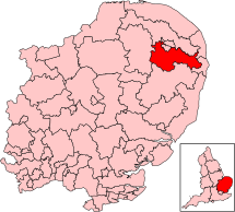 Map of constituency