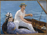 Édouard Manet, Boating, 1874, Muzeul Metropolitan de Artă