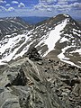 Grays Peak as seen from nearby Torreys Peak