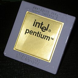 Intel Pentium 75 MHz (P54)