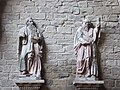 Statues on the west façade of the cathedral